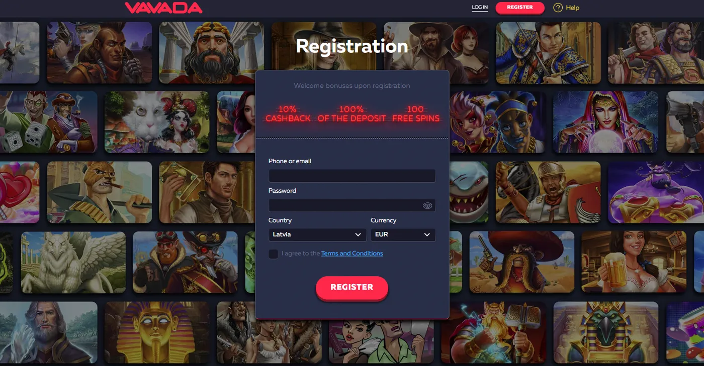 Vavada kazino mobilā lietotne ierīcēm